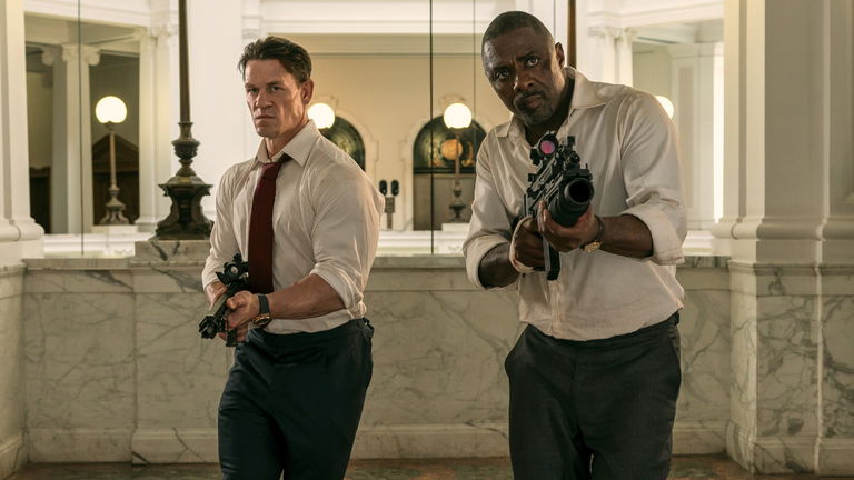 John Cena como el presidente de EE.UU. e Idris Elba como el primer ministro británico en 'Jefes de Estado', la nueva exclusiva de Prime Video
